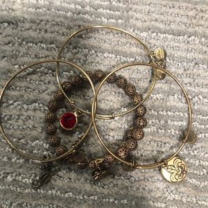 SOLD  Alex and Ani bracelet set